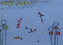 09 Harry Potter Au Quidditch Par Quentin